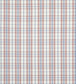 pf50508.4.0 - Purbeck Check Fabric - Red Blue - Baker Lifestyle