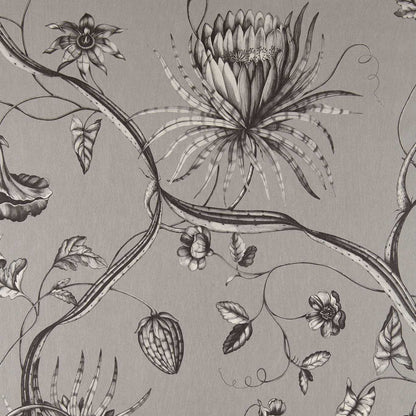 Phaedra Wallpaper - Silver - Zoffany - ZPHA312621 - Morris Wallpaper