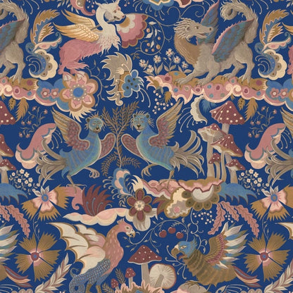 Phantasia Wallpaper - Sapphire - House of Hackney - 1-WA-PHA-DI-SPH-XXX