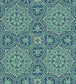 Piccadilly Wallpaper - Teal & Ink - 94/8043 - Cole & Son - Premier Wallcovering