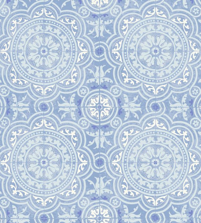 Piccadilly Wallpaper - Hyacinth on Midnight - 94/8042 - Cole & Son - Premier Wallcovering