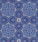 Piccadilly Wallpaper - Hyacinth Blue & Midnight - 94/8044 - Cole & Son - Premier Wallcovering
