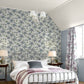 Pickworth Posy Wallpaper - Pale Seaspray Blue - Laura Ashley - 122747 - Premier Wallcovering