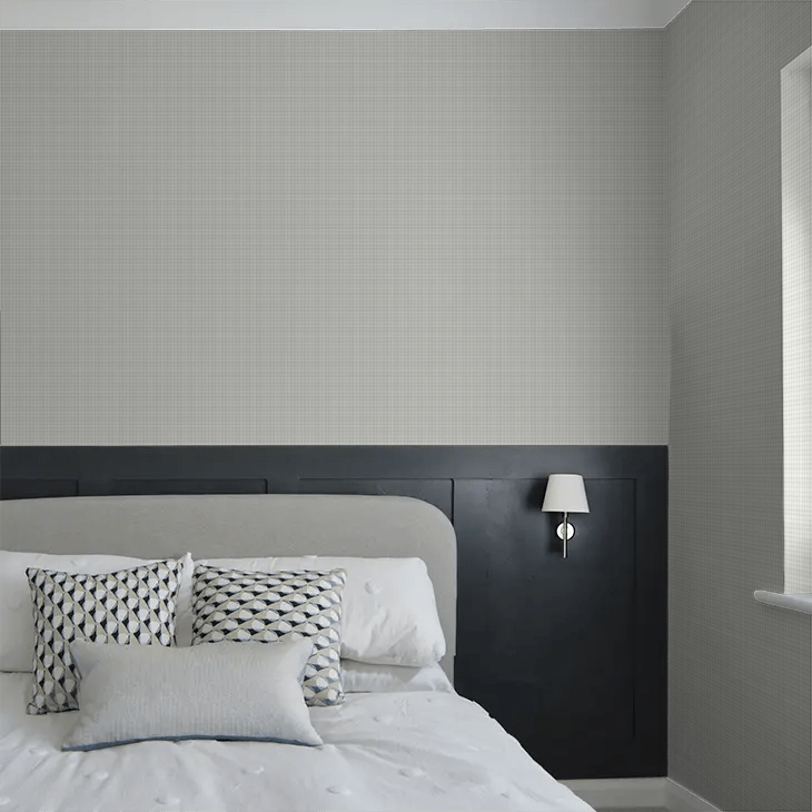 Picnic Check Wallpaper - Grey - Boråstapeter - 7869 - Premier Wallcovering