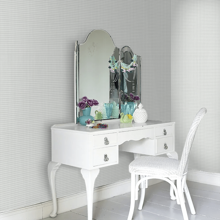 Picnic Check Wallpaper - Blue - Boråstapeter - 7868 - Premier Wallcovering