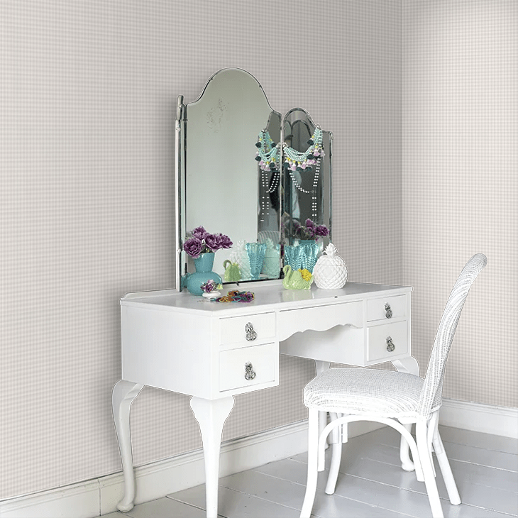 Picnic Check Wallpaper - Blush - Boråstapeter - 7870 - Premier Wallcovering