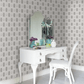 Pigkammaren Wallpaper - Grey - Boråstapeter - 4525 - Premier Wallcovering