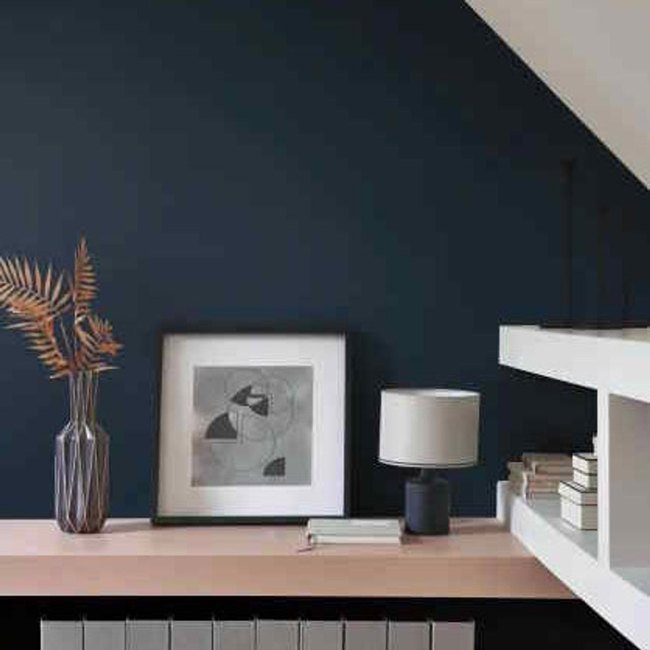 Pigments Wallpaper - Bleu Encre - Casadeco - 200336969 - Premier Wallcovering