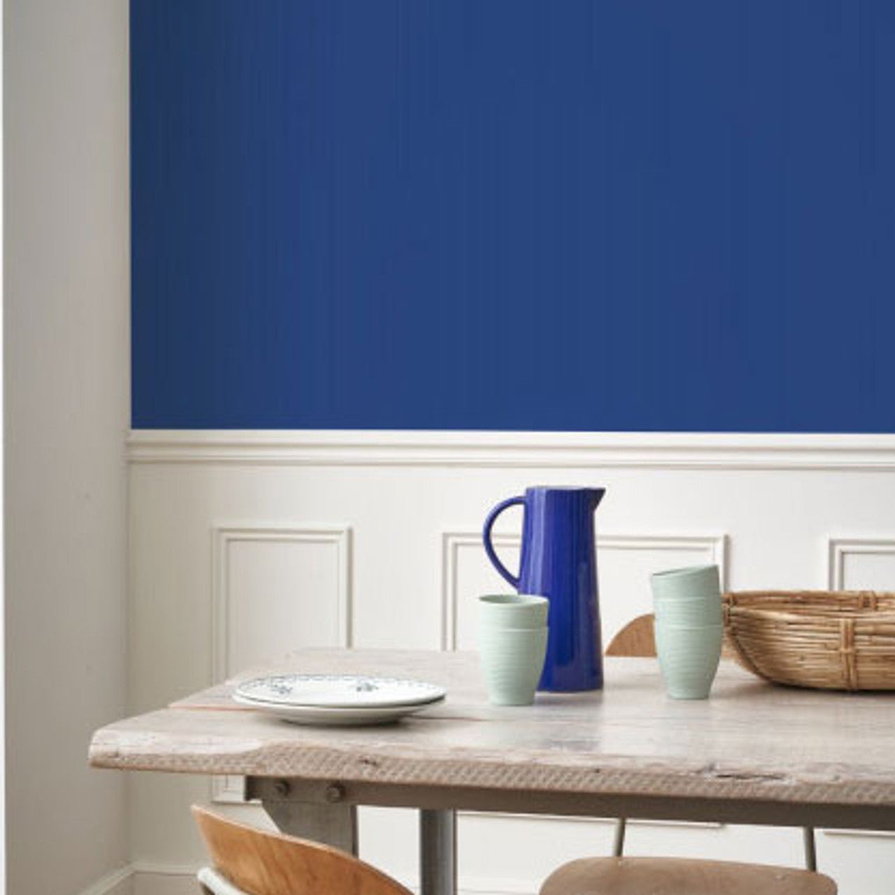 Pigments Wallpaper - Bleu Outremer - Casadeco - 200336776 - Premier Wallcovering