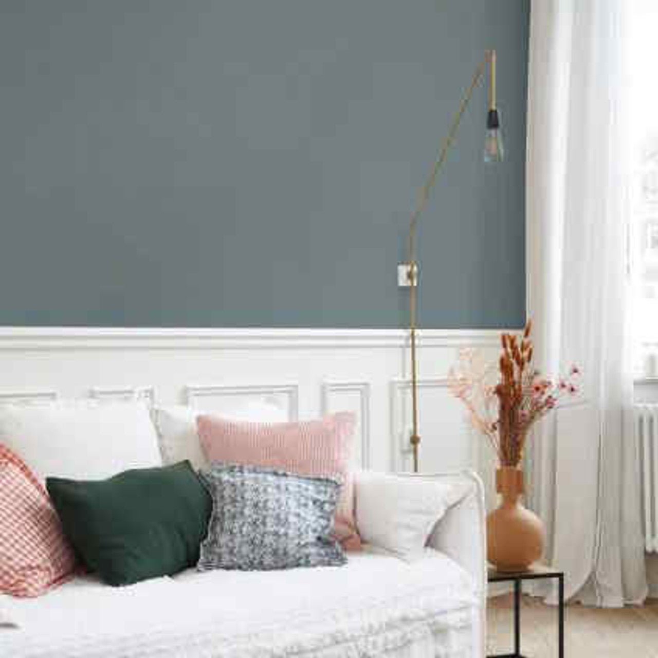 Pigments Wallpaper - Bleu Orage - Casadeco - 200336404 - Premier Wallcovering