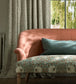 Pimpernel Fabric - Aubergine/Olive - Morris & Co - 224491 - Premier Wallcovering