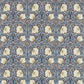 Pimpernel Fabric - Indigo/Hemp - Morris & Co - 224494 - Premier Wallcovering