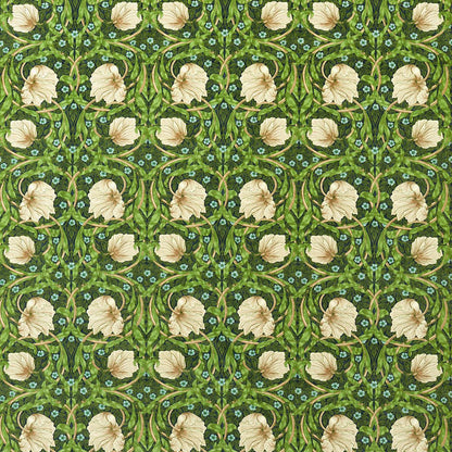 Pimpernel Velvet Fabric - Midnight Fields - Morris & Co - 227215 - Premier Wallcovering