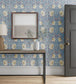 Pimpernel Wallpaper - Woad - 217062 - Morris & Co - Premier Wallcovering