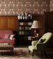 Pimpernel Wallpaper - Brick/Olive - 210386 - Morris & Co - Premier Wallcovering