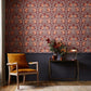 Pimpernel Wallpaper - Plum - 124239 - William Morris AH - Premier Wallcovering