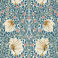Pimpernel Wallpaper - Woad/Coral - 217363 - Morris & Co - Premier Wallcovering