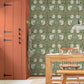 Pimpernel Wallpaper - Green - 124242 - William Morris AH - Premier Wallcovering