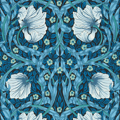 Pimpernel Wallpaper - Midnight/Opal - 217331 - Morris & Co - Premier Wallcovering