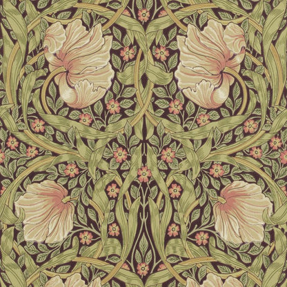 Pimpernel Wallpaper - Bullrush/Russet - Morris & Co - 216471 - Morris Wallpaper