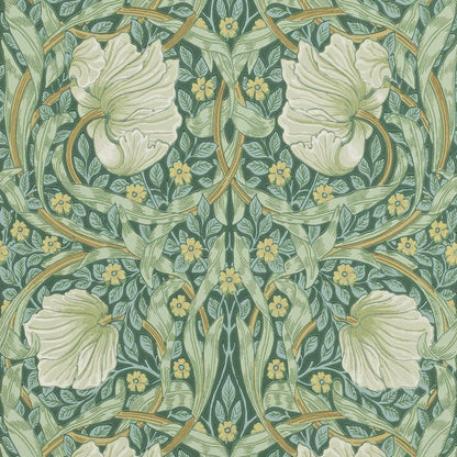 Pimpernel Wallpaper - Privet/Slate - Morris & Co - 216472 - Morris Wallpaper