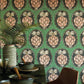Pina Wallpaper - Vert - Casadeco - 84357434 - Premier Wallcovering
