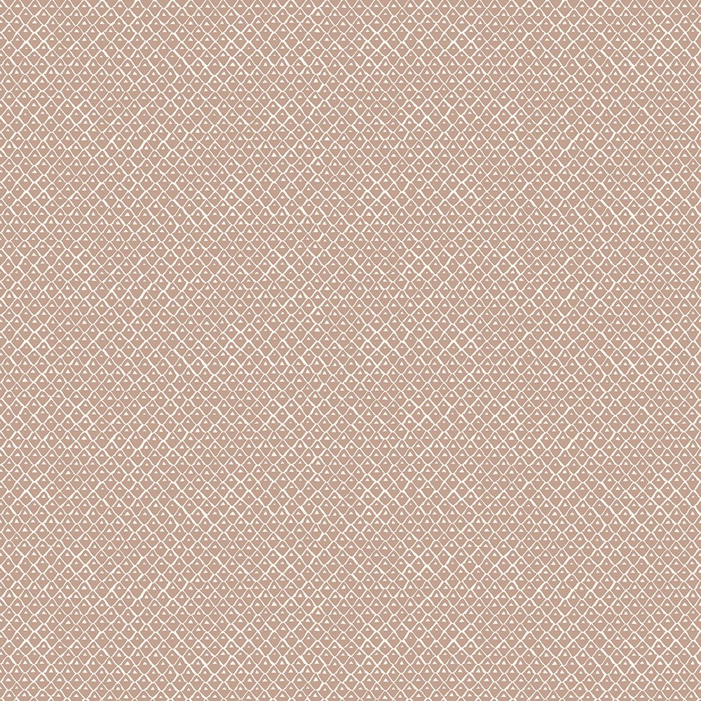 Pineapple Squares Wallpaper - Ham Pink - Cotswold White - Josephine Munsey - PIN-012-048 - Premier Wallcovering