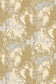 Pineapple Wallpaper - Grey & Ochre on Cream - Timorous Beasties - HS/PINE/4004/02 - Premier Wallcovering