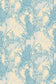 Pineapple Wallpaper - Blues on Cream - Timorous Beasties - HS/PINE/4004/04 - Premier Wallcovering