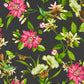 Pink Lotus Wallpaper - Noir - Clarke & Clarke - W0132/03 - Premier Wallcovering
