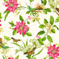 Pink Lotus Wallpaper - Ivory - Clarke & Clarke - W0132/02 - Premier Wallcovering