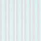 Pinstripe Wallpaper - Aqua - P586/06 - Designers Guild