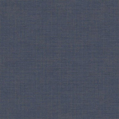 Plain Five O'Clock Wallpaper - Bleu Indigo - Casadeco - 85846682 - Premier Wallcovering