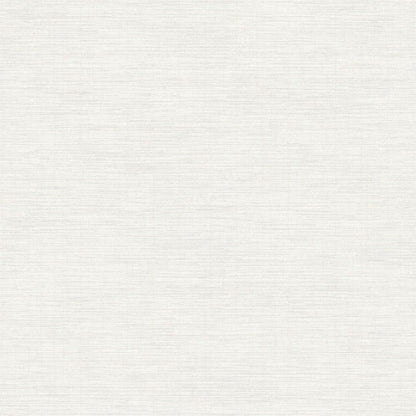Plain Tissage Wallpaper - Blanc Neige - Casadeco - 85840033 - Premier Wallcovering