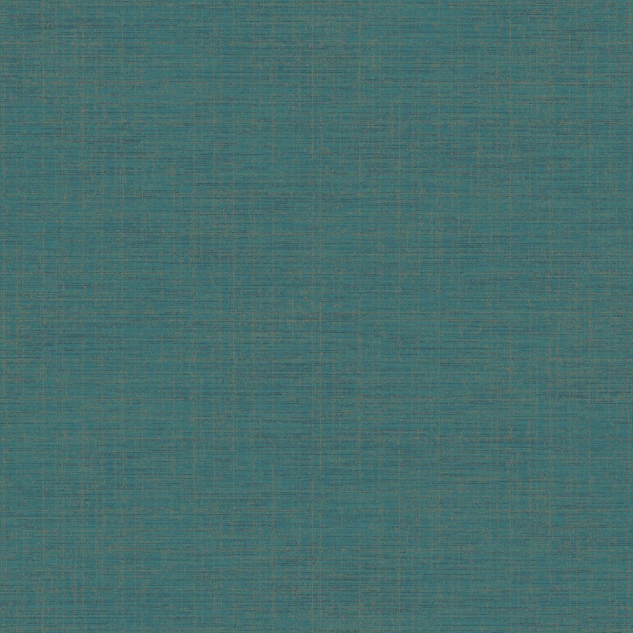 Plain Tissage Wallpaper - Bleu Libellule - Casadeco - 85846474 - Premier Wallcovering