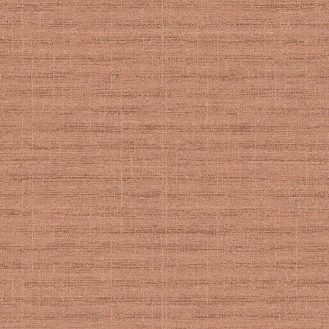Plain Tissage Wallpaper - Terracotta - Casadeco - 85843443 - Premier Wallcovering