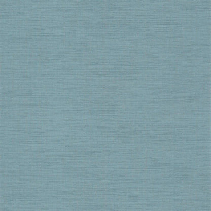 Plain Tissage Wallpaper - Bleu Maree - Casadeco - 85846226 - Premier Wallcovering