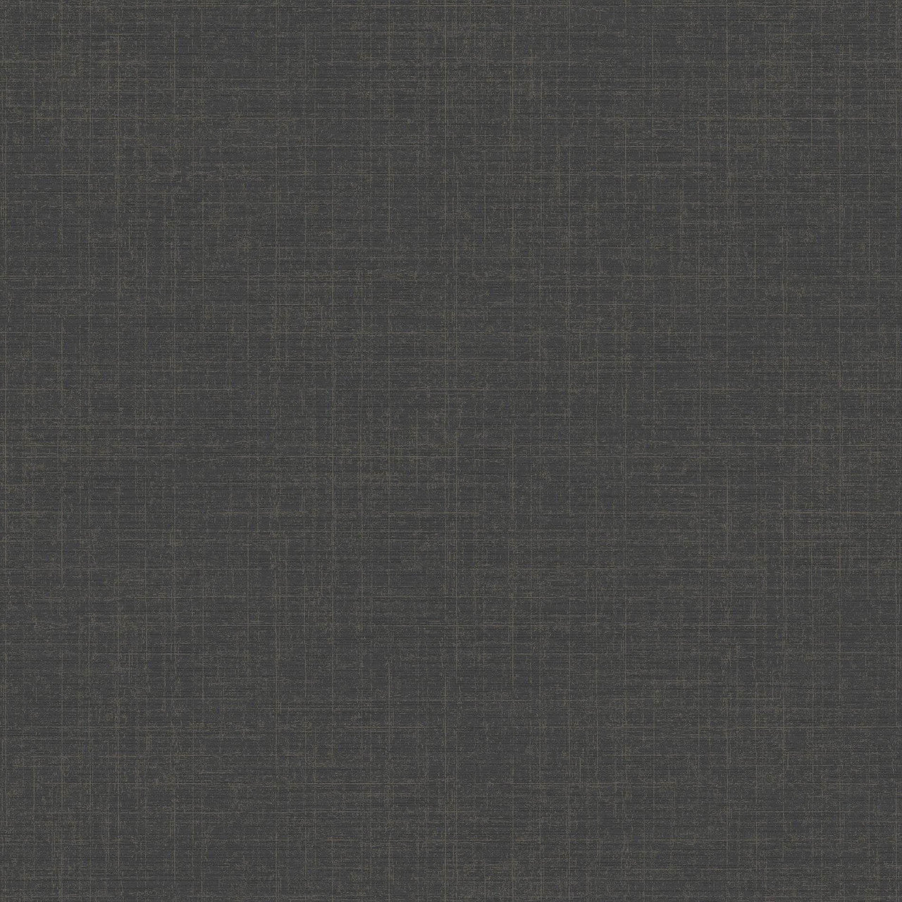 Plain Tissage Wallpaper - Noir Reglisse - Casadeco - 85849559 - Premier Wallcovering