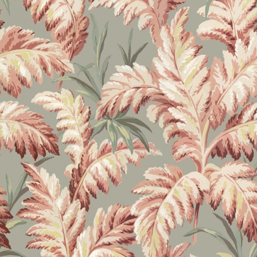 Pluma Wallpaper - Eau De Nil - House of Hackney - 1-WA-PLU-DI-EAU-XXX