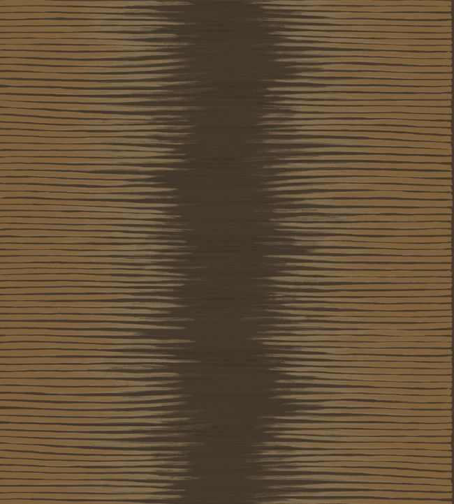 Plume Wallpaper - Metallic Bronze on Soot - 107/3016 - Cole & Son - Premier Wallcovering