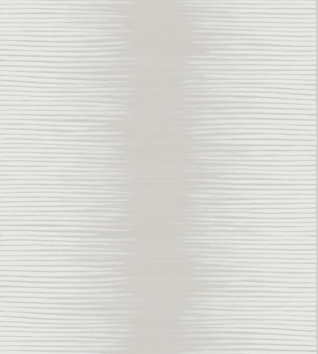 Plume Wallpaper - White on Grey - 107/3013 - Cole & Son - Premier Wallcovering