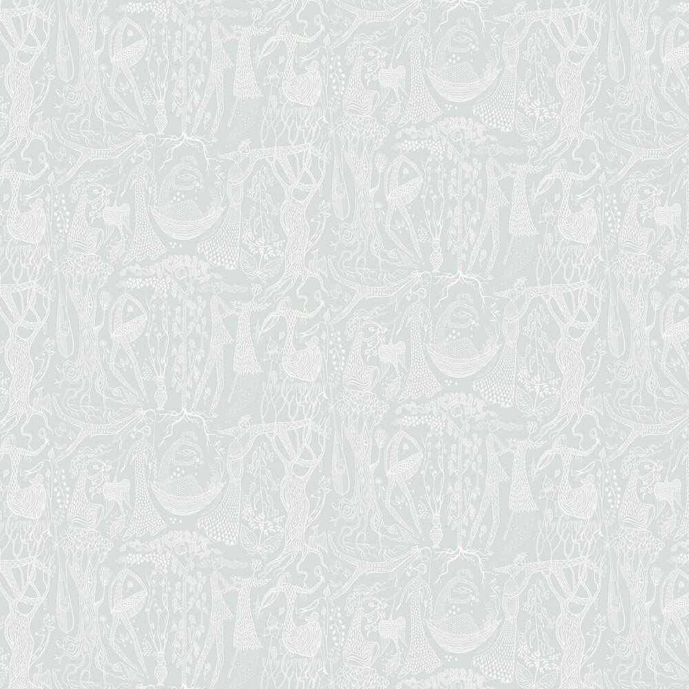 Poeme d´amour Wallpaper - Pale Duckegg - Boråstapeter - 1761 - Premier Wallcovering