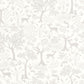 Poetic Forest Once Upon A Time Wallpaper - Gris Duvet - Casadeco - 88269400 - Premier Wallcovering