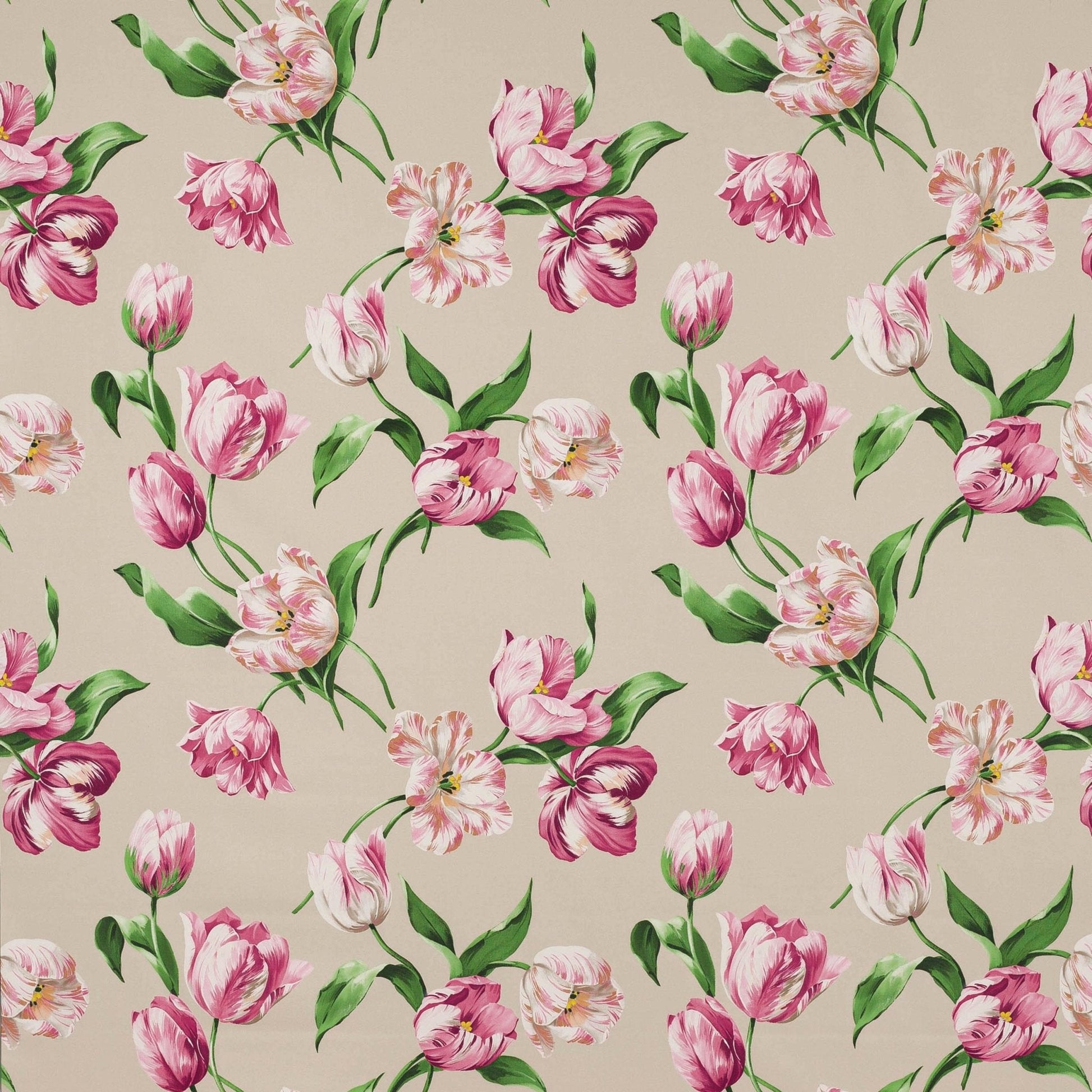 Polina Fabric - Rose/Beige - Manuel Canovas - M4103-01 - Premier Wallcovering