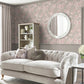 Pollington Roses Wallpaper - Dark Dove Grey - Laura Ashley - 127388 - Premier Wallcovering