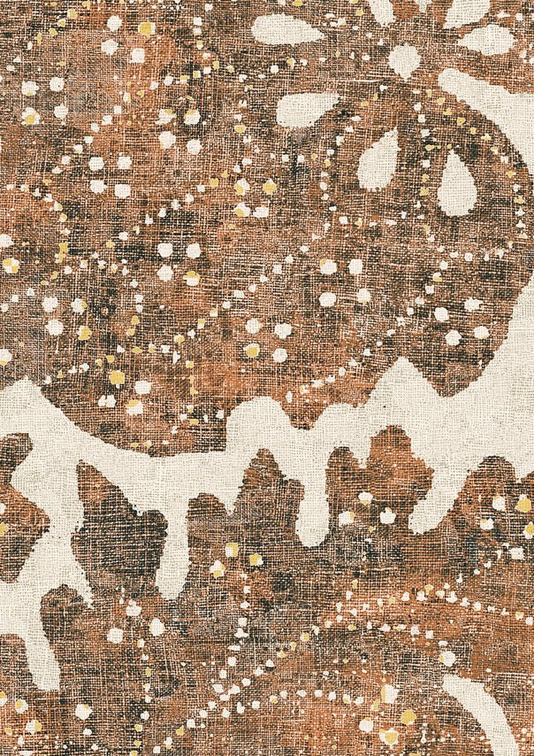 Pomegranate Wallpaper - Amber - Lewis & Wood - Premier Wallcovering