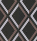 Pompeian Wallpaper - Grey & Cedar on Charcoal - 66/3019 - Cole & Son - Premier Wallcovering