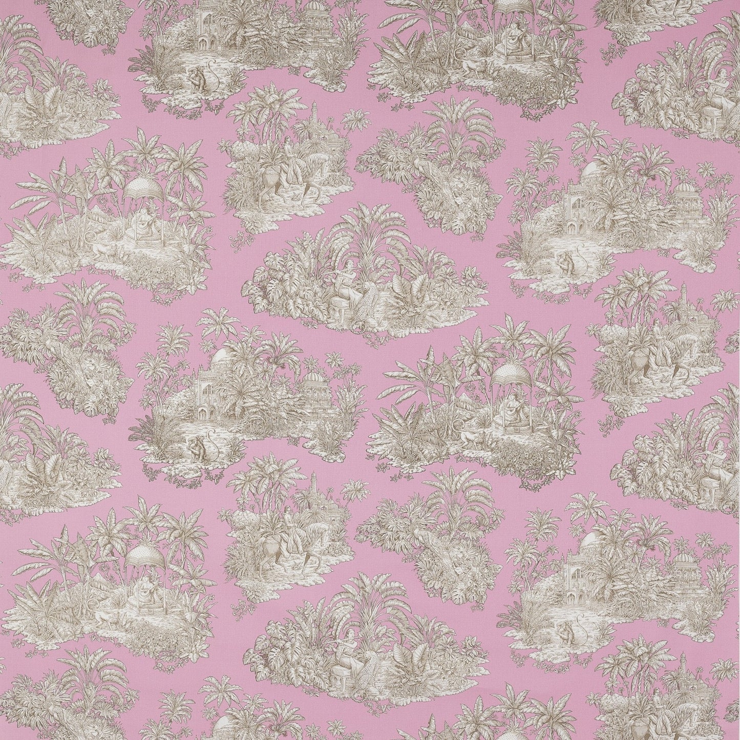 Pondichery Fabric - Lilas - Manuel Canovas - M4078-05 - Premier Wallcovering