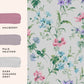Poppy Meadow Wallpaper - Pale Violet - Laura Ashley - 127406 - Premier Wallcovering