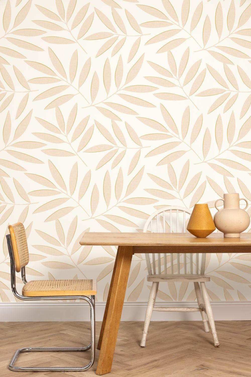 Portee Wallpaper - Beige - Caselio - 104581022